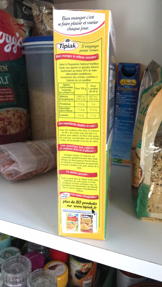 Product Taboule Par Fume A La Menthe Et Au Citron Tipiak The