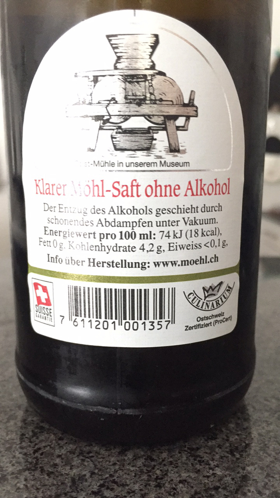 Product Mohl Saft Klarer Apfelwein Alkoholfrei The Open Food Repo