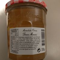 Product Bonne Maman Marmelade Citrons The Open Food Repo