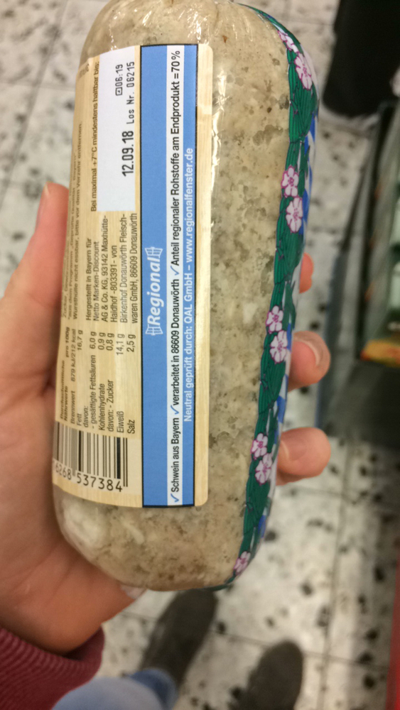 Produkt The Open Food Repo