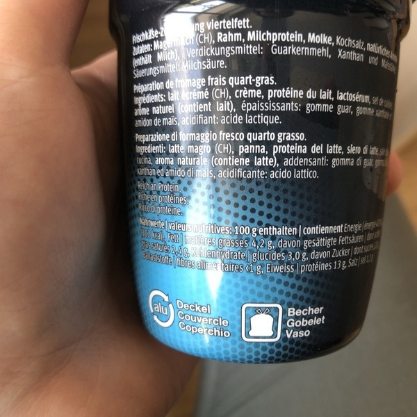 Product “Oh! High protein cottage cheese, nature ” The Open Food Repo