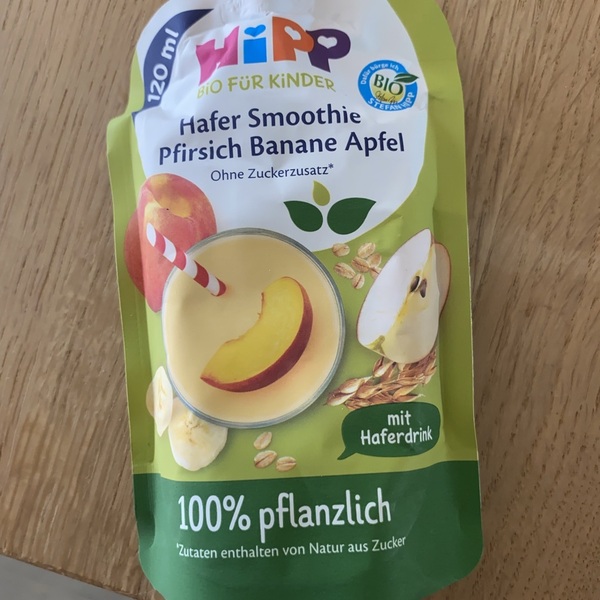 Product “Hipp - Hafer Smoothie (Pfirsich, Banane, Apfel)” | The Open ...