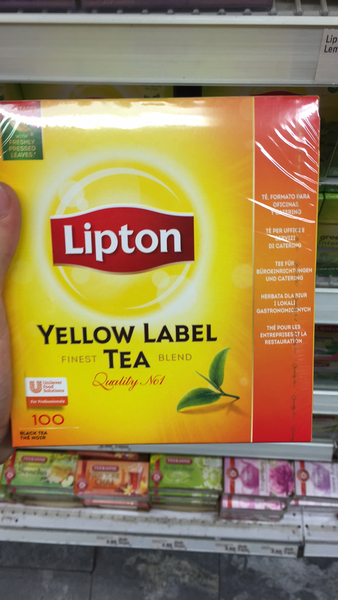 Produit «Lipton - Yellow label tea» | The Open Food Repo
