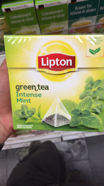 Product “Lipton - Green tea, Intense Mint ” | The Open Food Repo