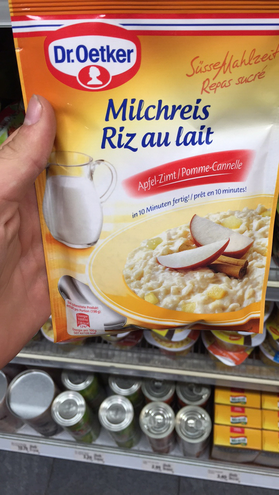 Produit Dr Oetker Riz Au Lait Pomme Cannelle The Open Food Repo