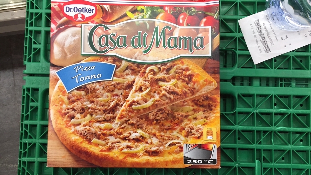 Product Dr Oetker Casa Di Mama Tuna Pizza The Open Food Repo