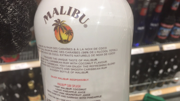 Product “Malibu Caribbean rum with coconut flavour ” | The ...