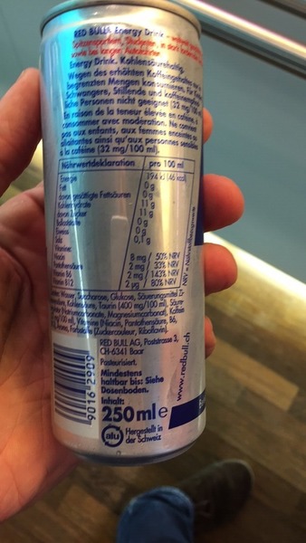 Product “Red Bull : energy drink” | The Open Food Repo