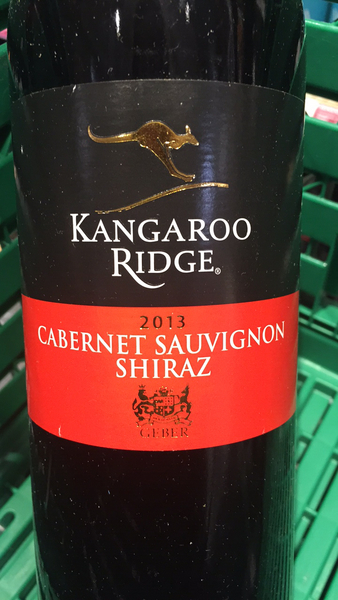 Product “KANGAROO RIDGE CABERNET SAUVIGNON SHIRAZ 2013 GEBER ...