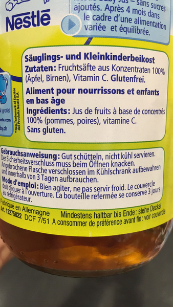 Product Nestle Baby Apple Juice Pear The Open Food Repo Product Nestle Baby Apple Juice Pear The Open Food Repo