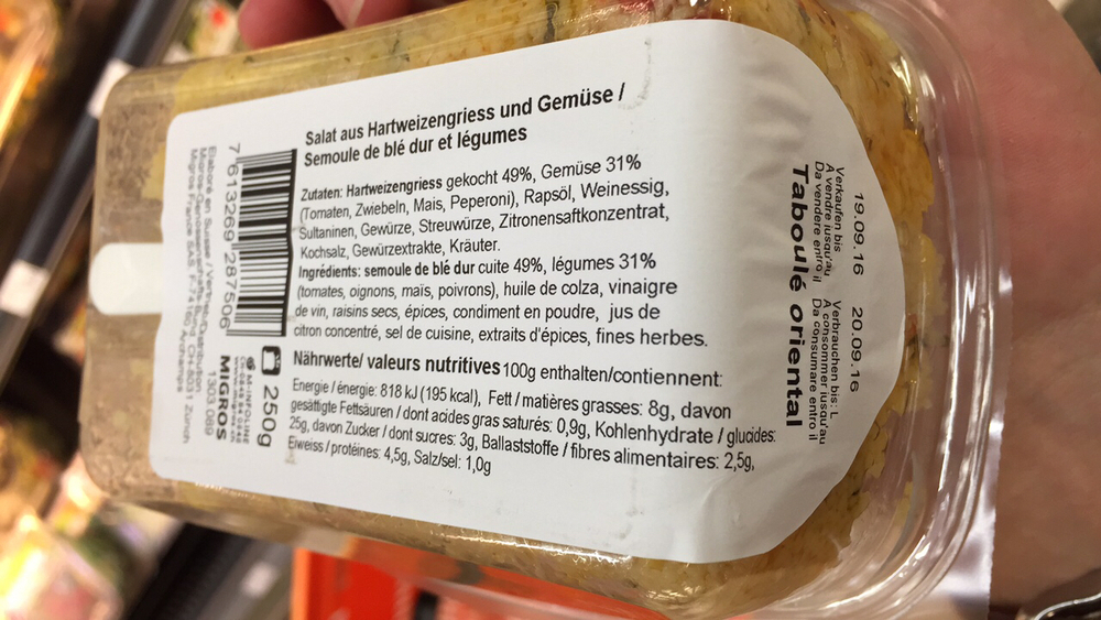 Product Anna S Best Vegi Taboule Oriental With Vegetables The