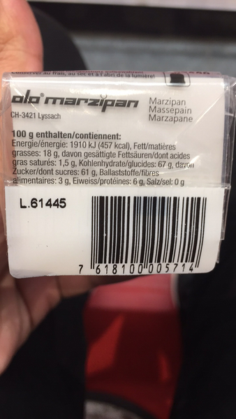 Product “Olo Marzipan MARZIPAN” | The Open Food Repo