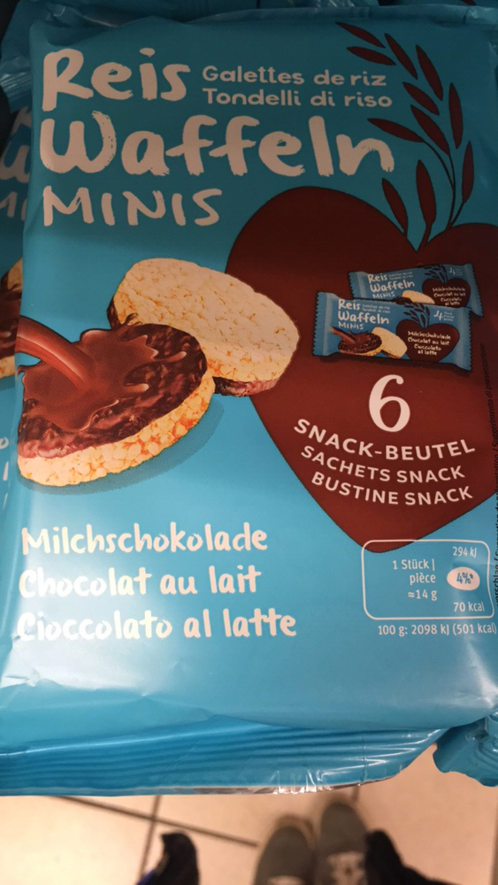 Produit Migros Galettes De Riz Chocolat Au Lait The Open Food