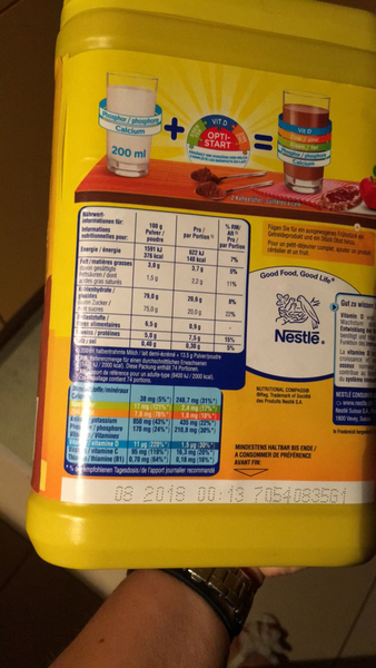 Product “DENNER Nestle Nesquik” | The Open Food Repo